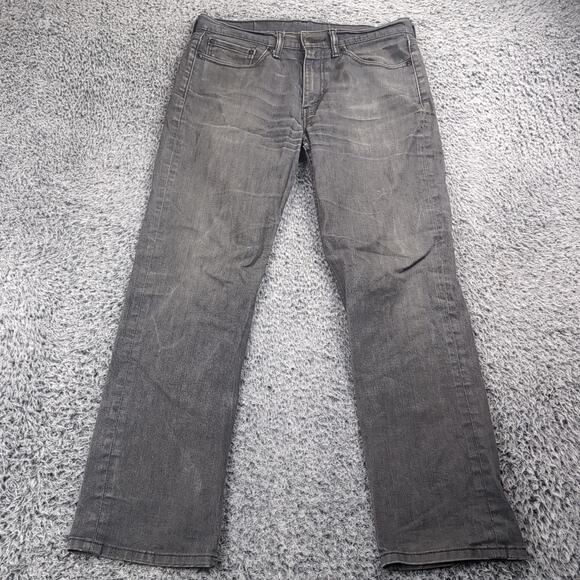 Levis 514 Jeans Men 33X30 Gray Classiccore Outdoor Chore Straight Leg Casual - Picture 3 of 10